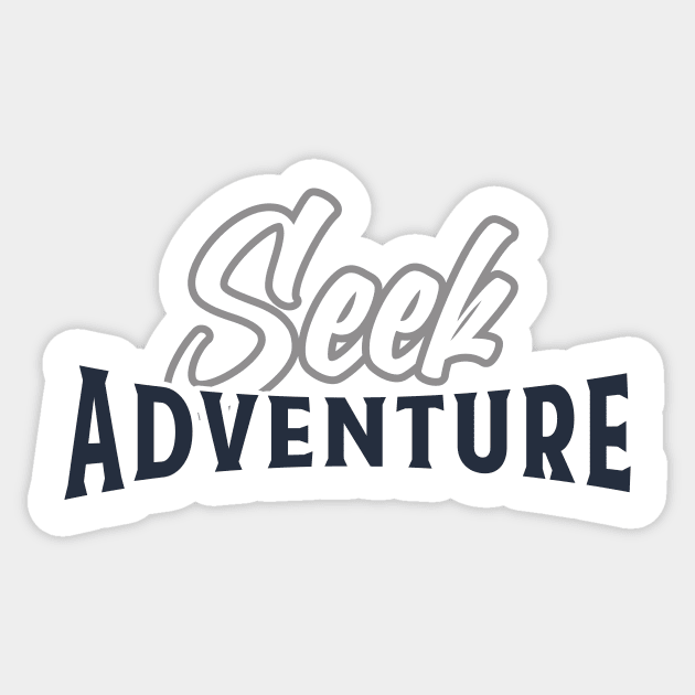 Seek Adventure Sticker by creakraft